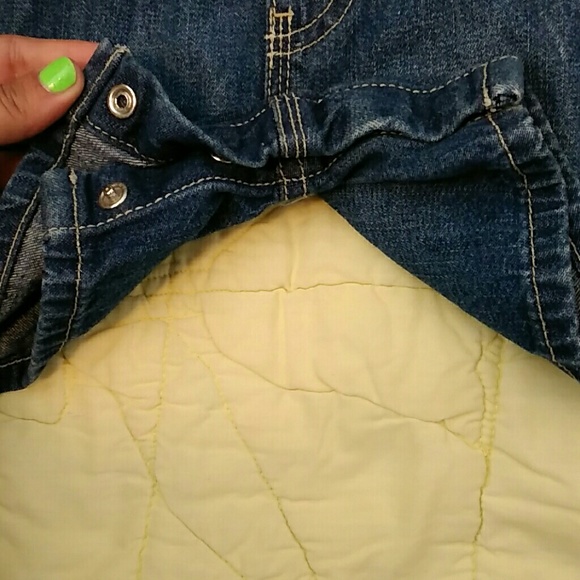 Infant denim overalls - Picture 3 of 7